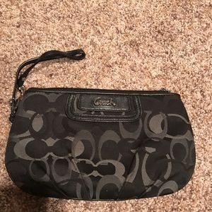 Coach clutch purse